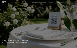 Plateforme de digitalisation d’événements à Madagascar